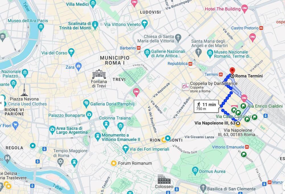 Rome City Center Apartment II المظهر الخارجي الصورة